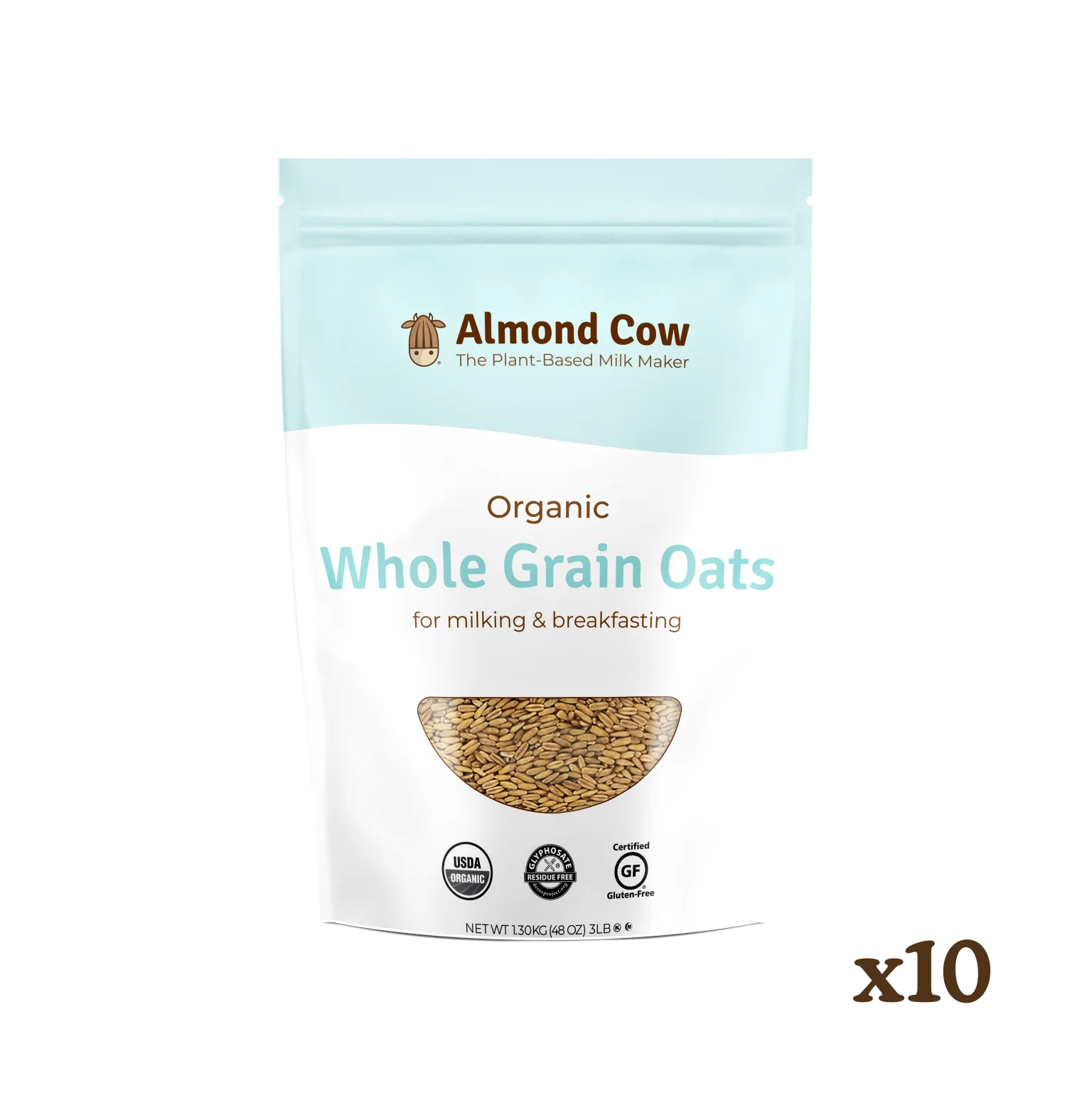Case of Organic Whole Grain Oats - 30 lbs - Image 3
