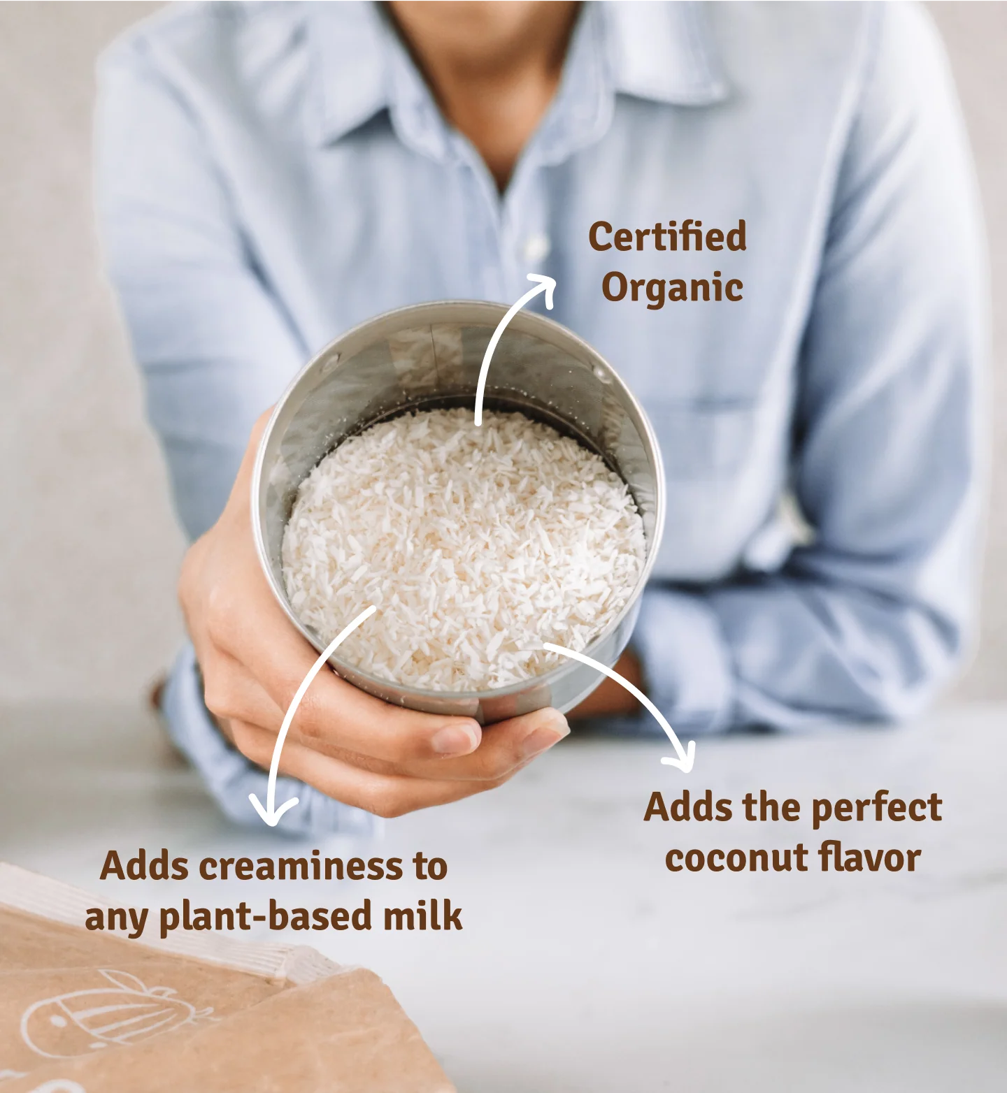 Organic Coconut Shreds (2lbs) - Image 4